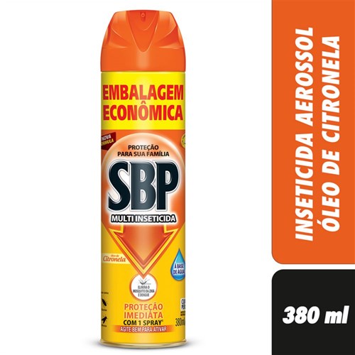 Inseticida Citronela SBP 380ml