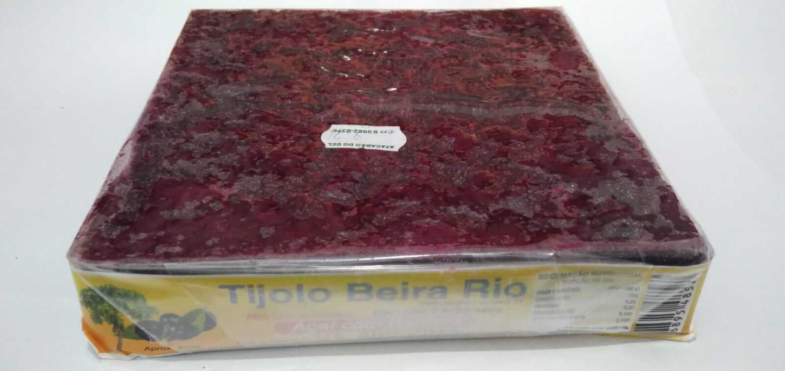 Tijolo Beira Rio Açai com Banana